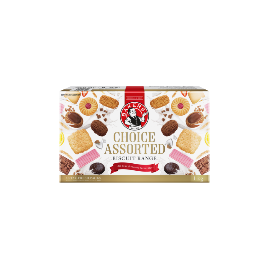Bakers Choice Assorted - Carton 1kg
