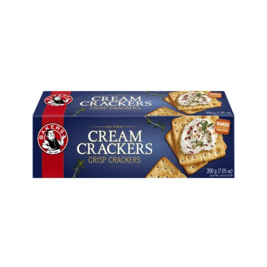 Bakers Cream Cracker (Kosher) 200g