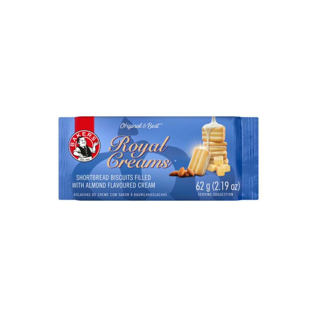 Bakers Royal Creams 62g