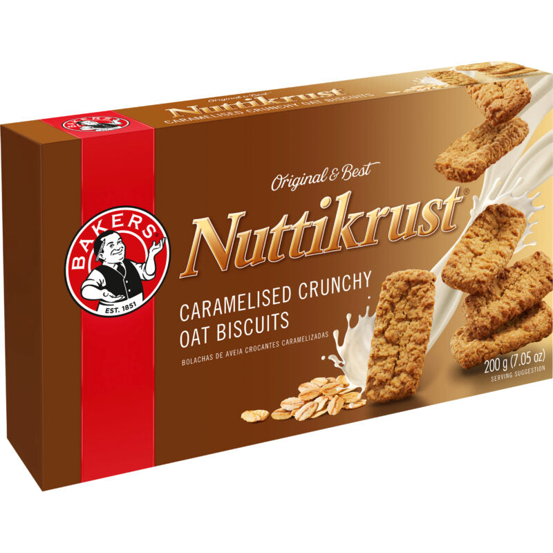 Bakers Nuttikrust 200g