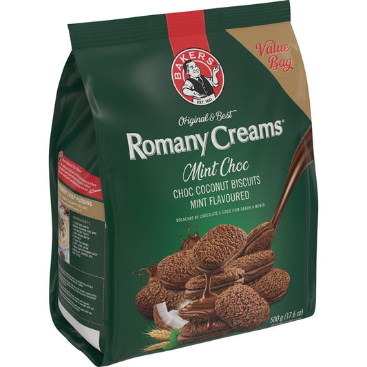 Bakers Romany - Block Bottom Bag - Mint Choc 500g