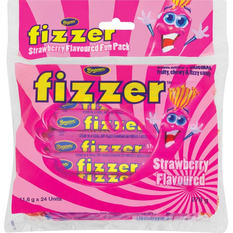 Beacon Fizzer - Fun-Pack- Strawberry 24s