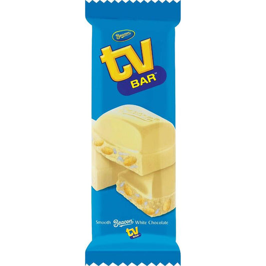 Beacon Chocolate Slabs - TV Bar in White Chocolate 80g