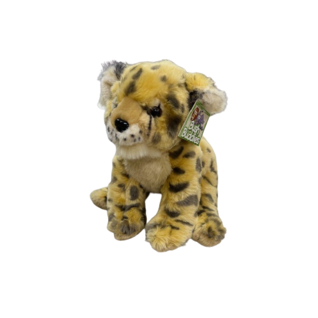 Bush Buddies Plush & Cuddly - Cheetah Sitting - Large 25cm