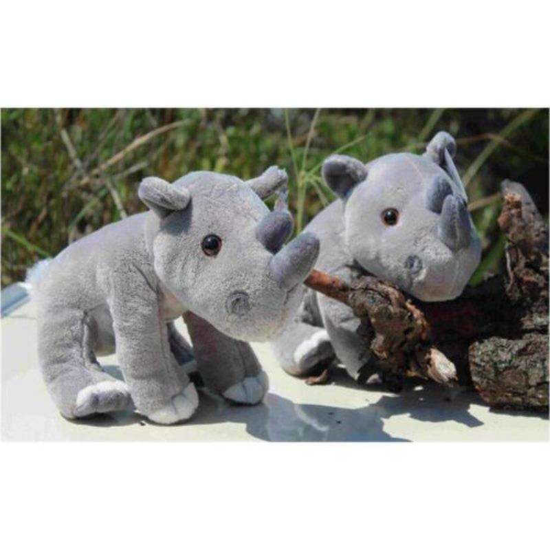 Bush Buddies Plush & Cuddly - Rhino - Medium 22cm