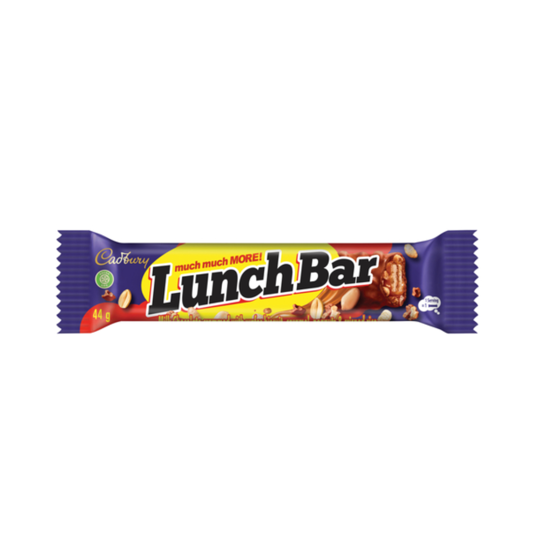 Cadbury Chocolate Bars - Lunch Bar 44g