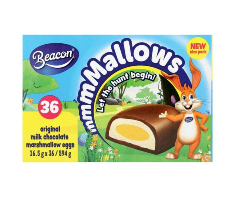 Beacon Easter - Milk Chocolate Marshmallow Eggs  594g (36s)