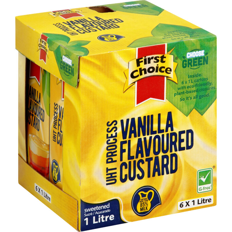 First Choice Pudding mix - UHT - Vanilla 1l