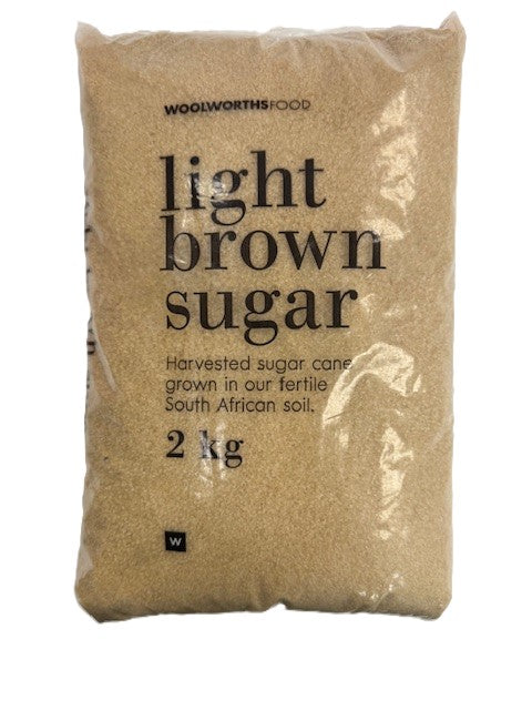 Woolworths Light Brown Sugar 2 kg