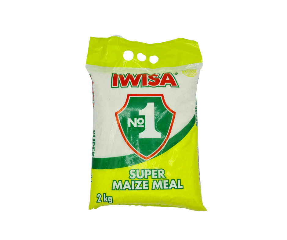 Iwisa Super Maize Meal package on a white background