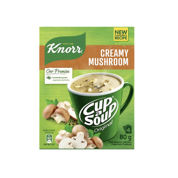 Knorr Cup-A-Soup - Regular - Creamy Mushroom 80g