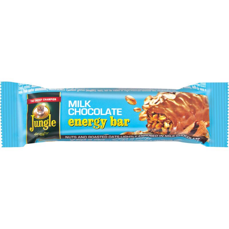 Jungle Energy Bar - Milk Chocolate (30 x 48g)
