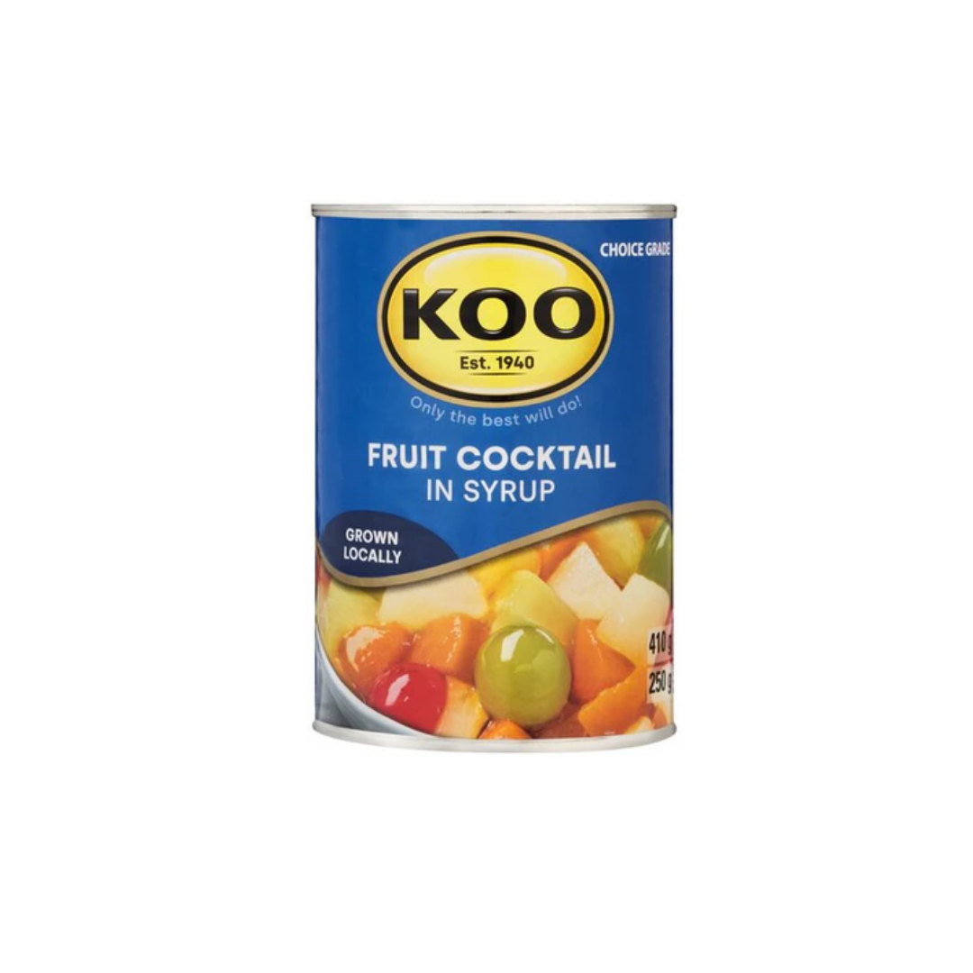 Koo Canned Fruit - Fruit Cocktail in Syrup 410g