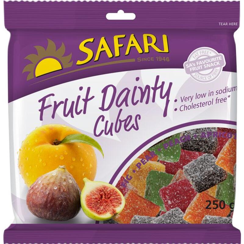 Safari Fruit - Dainty Cubes 250g