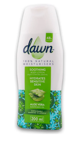 Dawn Body Lotion - Aloe Vera & Avocado Oil 200ml