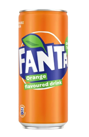 Fanta Carbonated Drink - Orange 300ml