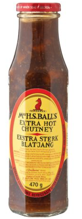 Mrs Balls Chutney - Extra Hot (Glass) 470g