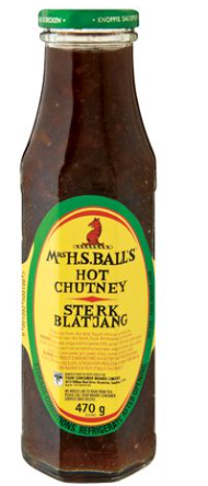 Mrs Balls Chutney - Hot (Glass) 470g