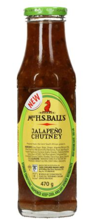 Mrs Balls Chutney - Jalapeno (Glass) 470g