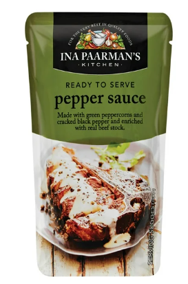 Ina Paarman's Ready-To-Serve Sauces - Peppercorn 200ml