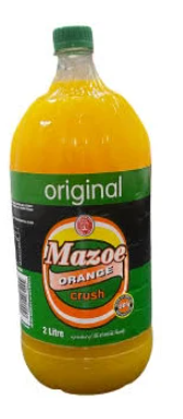 Mazoe Concentrate - Orange Crush (4%) 2l