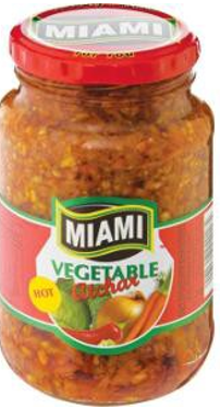 Miami Atchar - Vegetable Atchar (Hot) 380g