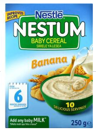 Nestle Infant - Nestum - Stage 1 Banana 250g