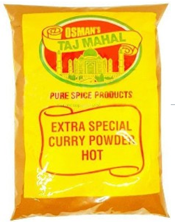 Osmans Taj Mahaal Curry Powder - Hot 400g