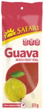 Safari Fruit Roll - Guava 80g