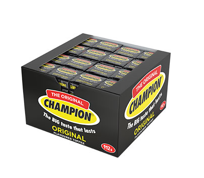 Champion Hawker Packs - Flavoured Toffee - Original (Single Toffee)