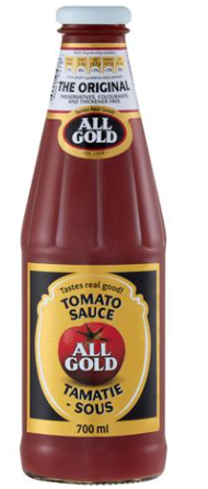 All Gold Sauce - Tomato (Glass) - Original 350ml