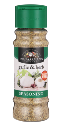 Ina Paarman's Seasonings - Garlic & Herb 200ml