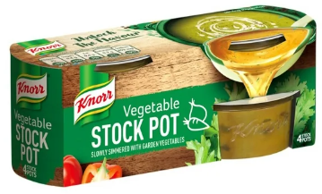 Knorr Stock Pot - Vegetable Stock Pot 4pack 28g