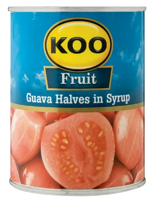 Koo Canned Fruit - Guava Halves in Syrup 825g - Safari Outpost