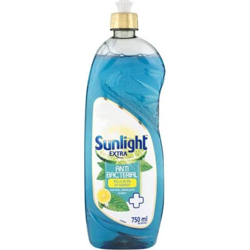 Sunlight Extra Sunlight Dishwashing Liquid Extra - Anti-Bacterial 750ml – Safari Outpost