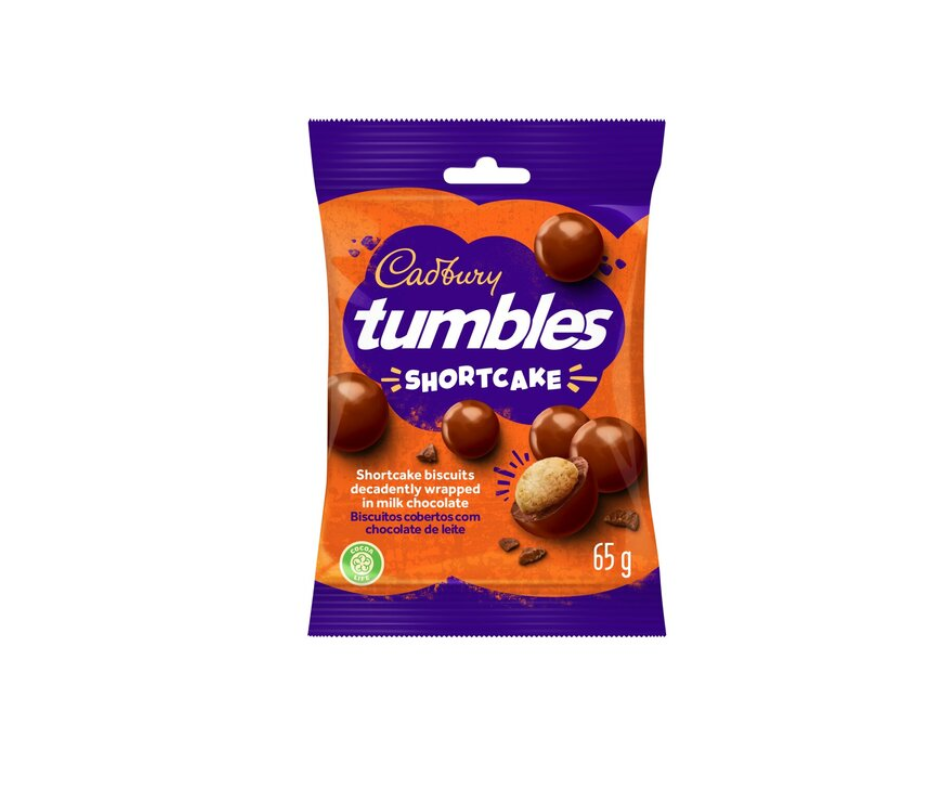 Cadbury Tumbles - Shortcake 65g