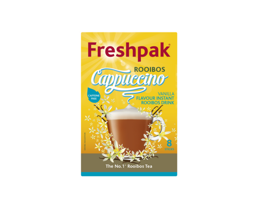 Freshpak Cappuccino Vanilla 20g (pack of 8)