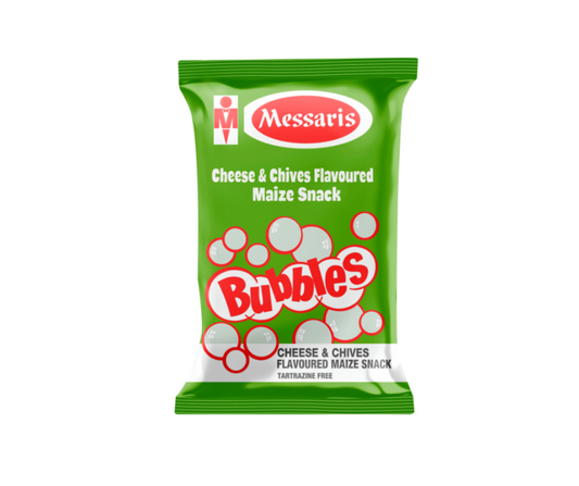 Messaris Bubbles - Cheese & Chive 100g