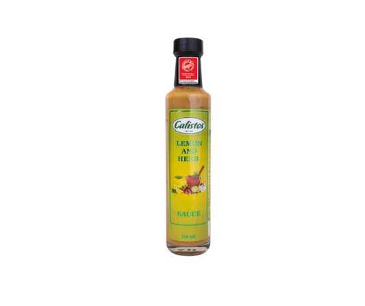 Calisto's Sauces - Lemon & Herb - Tall 250ml