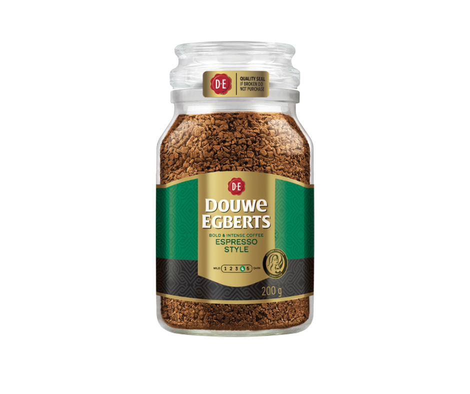 Douwe Egberts Instant Coffee - Espresso Style 200g