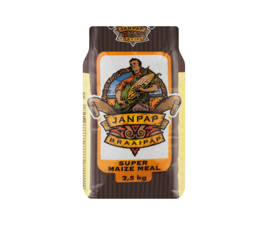 Janpap Braaipap - Super Maize Meal 2.5kg
