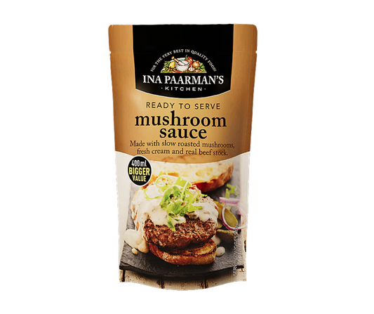 Ina Paarman's Ready-To-Serve Sauces -  Mushroom 400ml