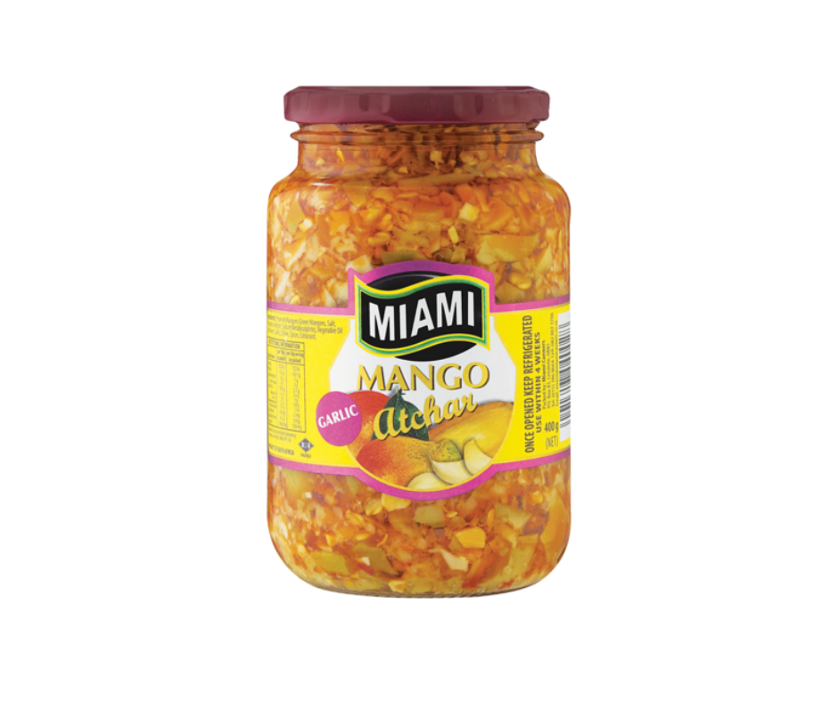 Miami Atchar - Mango Atchar (Garlic) 400g – Safari Outpost