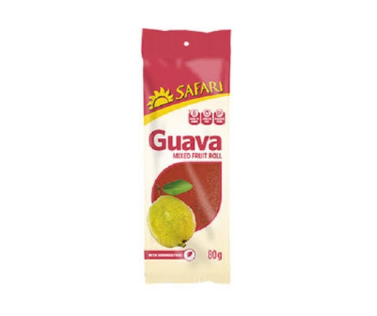 Safari Fruit Roll - Guava 80g