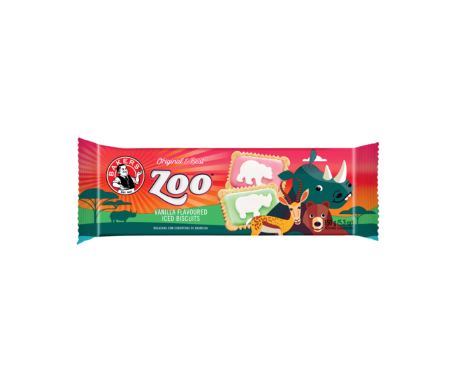 Bakers Animal Biscuits (Iced Zoo) 150g