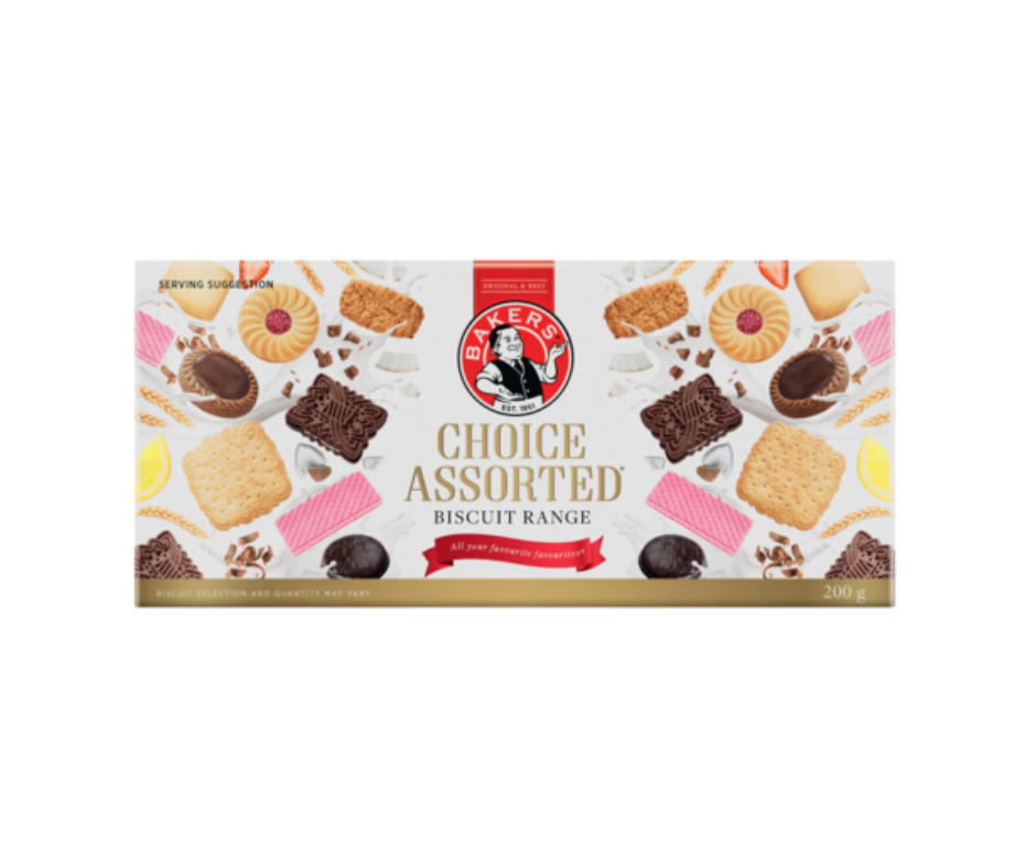 Bakers Choice Assorted - Carton 200g