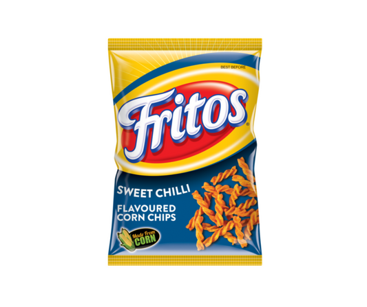 Fritos Corn Chips - Twists - Sweet Chilli 120g