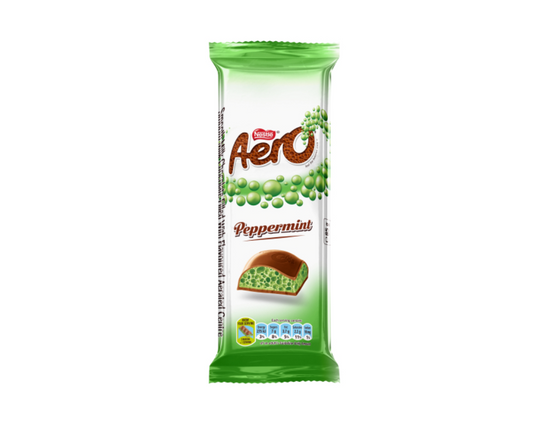 Aero Choc Slab - Peppermint 85g