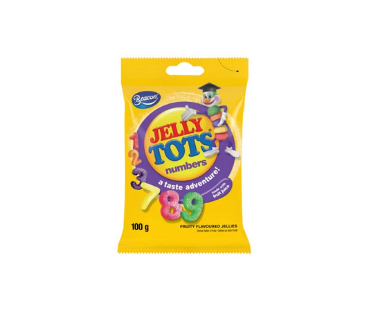 Beacon Jelly Tots - Lick & Learn Numbers 100g