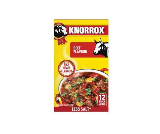 Knorrox Stock Cubes - 12s - Beef 120g